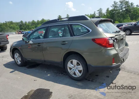 2015 Subaru Outback 2.5I из США, поврежденный, VIN 4S4BSAAC4F3216258